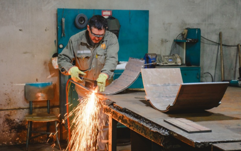 El uso de la capacidad instalada de la industria fue del 61,1%